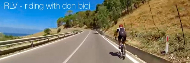 Teaser training video: cycling in Sicily, riding with Don Bici