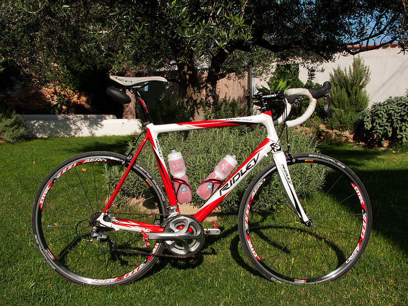 My Ridley Excalibur after I bought some new wheels