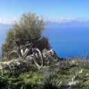 MTB ride to the top of Monte Palmeto
